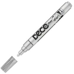 ICO Marker lac, 2-4 mm, ICO "Decomarker", argintiu