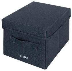 Leitz Cutie de depozitare, textilă, mărimea S, LEITZ „Fabric, gri catifelat, 2 buc