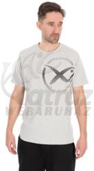 Matrix Large Mesh Logo T-Shirt Grey - Szürke Horgász Póló (GPR487-000001)