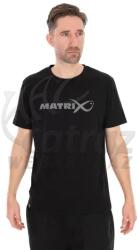 Matrix Large Fade Logo T-Shirt Black/Grey - M - Matrix Póló (GPR482)