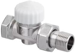 Imi Heimeier CALYPSO EXACT termosztatikus szelep sárgarézből, egyenes, nikkelezett 3/4" 3452-03.000 (3452-03.000)