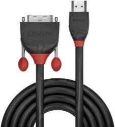 Lindy Cablu HDMI la DVI-D 1m, negru LY-36271 (timbru verde 0.18 lei) (LY-36271)