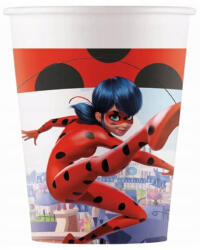 Procos Miraculous kalandja papírpohár 8db-os szett 200ml (93479P)