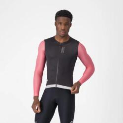 Castelli dres Castelli CORRETTO LS, black/Giro pink/silver moon (XL)