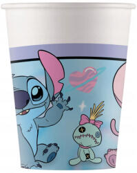Procos Disney Stitch és Angel papírpohár 8db-os szett 200ml (98679)