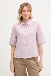 Benetton Cămașă de femei din in PPYH-KDD0CL_34A (5BML5QB75)