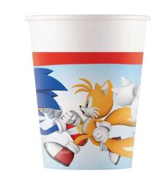 Procos Sonic a sündisznó papírpohár 8db-os szett 200ml (95650)