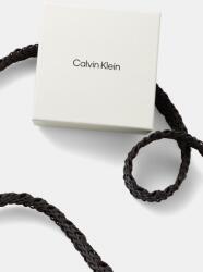 Calvin Klein плетен колан мъжки от кожа (LV04D7061G)