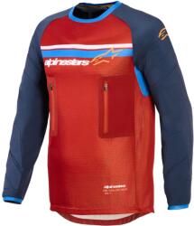 Alpinestars Tricou motocross Alpinestars Maxdura Dual portocaliu-albastru închis (AIM170-0377)