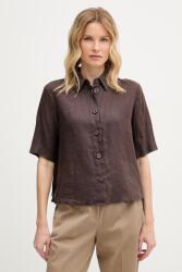 Benetton Cămașă pentru femei, din in PPYH-KDD0CL_89X (5BML5QB75)
