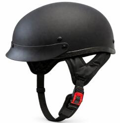 MotoZem Cască deschisă MotoZem neagră (MTZOPENHELMET)