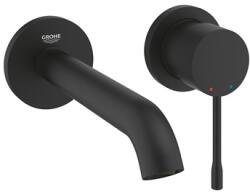 GROHE Essence fali mosdócsaptelep 2 lyukas, M-es méret, Phantom Black (GR-29192KF1)