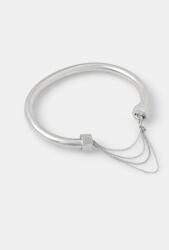 AllSaints brățară pentru femei, din metal fără piatră 99KK-AKDZZ5_SLV (37540460SLV041)