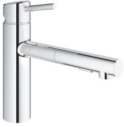 GROHE Concetto egykaros mosogatócsaptelep 2 funciós, kihúzható fejjel 1/2, króm (GR-30273001)