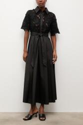 ANSWEAR rochie evazată din bumbac BPY2-SUD112_99X (JH3256)
