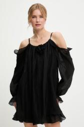 ANSWEAR rochie de vară cu lyocell BBYA-SUD0D1_99X (pr26602.fjk)