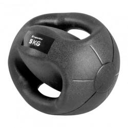 inSPORTline Minge medicinala cu maner inSPORTline Grab Me 5 kg (13489) - sport-mag