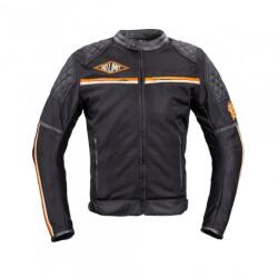 W-Tec Geaca Moto Barbati W-TEC 2Stripe Negru/Bej/Orange (22162) - sport-mag