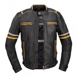 W-Tec Geaca Moto Barbati Piele W-TEC Traction Negru (24394) - sport-mag
