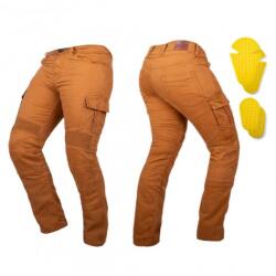 W-TEC Jeans moto barbati W-TEC Wallbridge Caramel (28495) - sport-mag