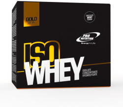 Pro Nutrition Proteine Proteine din zer, 3 tipuri de proteina, Iso Whey Gold Edition plicuri Ciocolata menta 15 plicuri x 30g