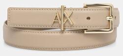 Armani Exchange női bőr öv - bézs 80 - answear - 17 990 Ft