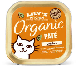  Lily's Kitchen Cat Organic Chicken Paté 19x85g