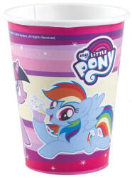  Én kicsi pónim Rainbow Sparkle papír pohár 8 db-os 250 ml (DPA990250966) - aprotalpak