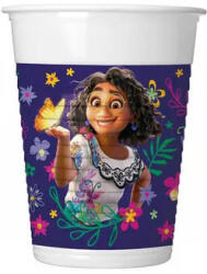  Disney Encanto Flower műanyag pohár 8 db-os 200 ml (PNN95054) - aprotalpak
