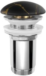 SAPHO Sapho, Mosdó kifolyó 5/4", klikk-klakk, kerámia dugó, 10-50mm, portoro márvány, AR900PT (AR900PT)