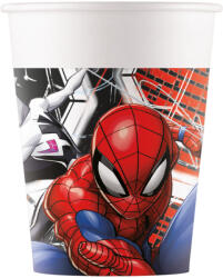  Pókember World of Webs papír pohár 8 db-os 200 ml FSC (PNN97315) - aprotalpak