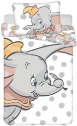  Disney Dumbo Dots gyerek, ovis ágyneműhuzat 100×135cm, 40×60 cm (JFK959664) - aprotalpak