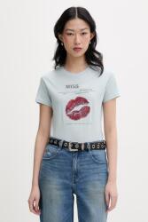 Miss Sixty t-shirt női pamuttal - kék L