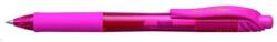 Pentel Géltoll, 0, 35 mm, nyomómechanizmussal, PENTEL "EnerGelX BL107", rózsaszín