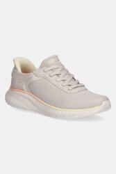 Skechers BOBS SQUAD CHAOS sportcipő női - bézs Női 40