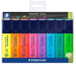 STAEDTLER Kiemelő készlet, 1-5 mm, STAEDTLER "Textsurfer Classic", 8 különböző szín, 8 db