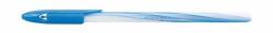 FlexOffice Golyóstoll, 0, 3 mm, kupakkal, FLEXOFFICE "Candee", kék, 12 db