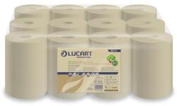 Lucart Papírtörlő, tekercs, 2 rétegű, LUCART "EcoNatural 14 CF", havannabarna, 12 tekercs