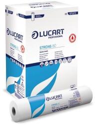 Lucart Vizsgálópapír, 2 rétegű, 59 cm x 80 m, 1 tekercs, LUCART "Strong 80", hófehér