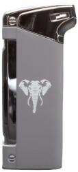 White Elephant Pro-Bo Grey pipagyújtó oldalsó lánggal - szürke/króm (WE-17000)