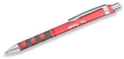 rOtring Golyóstoll, 0, 8 mm, nyomómechanizmus, test: rózsaszín - teáskanna, ROTRING "Tikky", kék