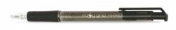 FlexOffice Golyóstoll, 0, 4 mm, nyomómechanizmussal, FLEXOFFICE "EasyGrip", fekete, 12 db