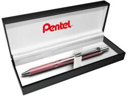 Pentel Géltoll, 0, 35 mm, nyomómechanizmus, tolltest: rózsaszín, PENTEL "EnerGel BL-407" kék