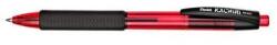 Pentel Golyóstoll, 0, 35 mm, nyomómechanizmussal, PENTEL "Kachiri BK457", piros