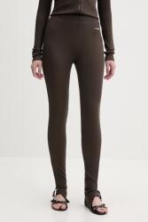 La Mania leggings női viszkózzal BETSY - barna 34