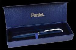 Pentel Géltoll, 0, 35 mm, csavarható, tolltest: kék, PENTEL "EnerGel BL-2007" kék
