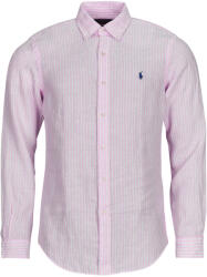 Ralph Lauren Cămăsi mânecă lungă Bărbați CHEMISE RAYEE COUPE DROITE EN LIN Polo Ralph Lauren Multicolor EU XL