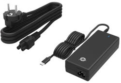 Conceptronic Univerzális Töltő adapter - OZUL03BE (USB-C, 100W, 5-20V, fekete) (OZUL03BE) - bbmarket