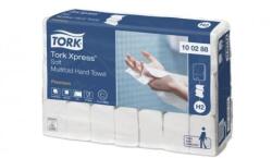 Tork Papírtörlő, Interfold hajtogatású, 2 rétegű, H2 rendszerű, Premium, TORK "Xpress® Soft Multifold", fehér, 21 csomag