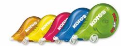 Kores Korrektúra roller, 4, 2 mm x 8 m, KORES "Scooter", színkeverék, 8m